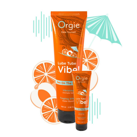 Lubrificante gel intimo a base d'acqua effetto vibrante gusto Sex On The Beach gel stimolante sessuale