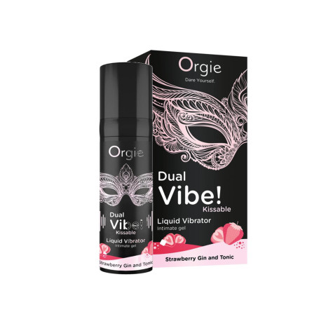 Lubrificante intimo a base d'acqua Strawberry gin tonic gel stimolante sessuale effetto vibrante