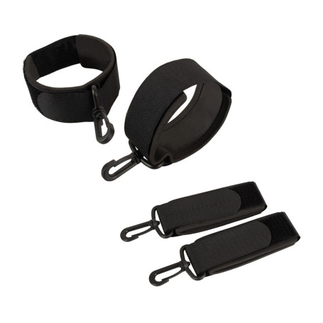 Manette sexy  in tessuto regolabili costrittivo erotico bdsm