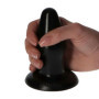 Plug anale nero dildo anal butt con ventosa mini fallo dilatatore