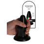Plug anale nero dildo anal butt con ventosa mini fallo dilatatore