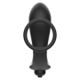 Plug Anale Vibrante Con Anello Fallico