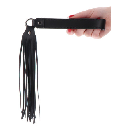 Schiaffeggiatore Flogger in vera pelle