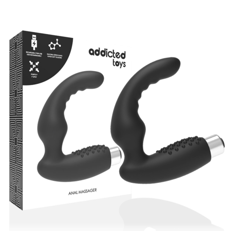 Vibratore Prostatico Ricaricabile Nero