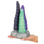 Dildo creature triplo tentacolo realistico in silicone multicolor stimolatore anale vaginale