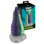Dildo creature triplo tentacolo realistico in silicone multicolor stimolatore anale vaginale
