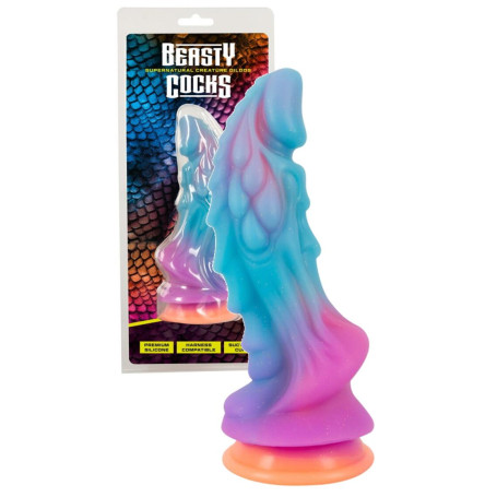 Dildo creature in silicone con ventosa fallo anale vaginale Beasty Cocks