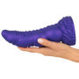 Dildo monster demone in silicone con ventosa con rilievi stimolatore vaginale anale