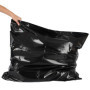 Federa cuscino laccata nera lucida impermeabile 80 x 80
