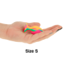 Set plug anali 3 pz multicolore dilatatore anale multicolore