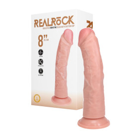 Dildo realistico vibrante ricaricabile con ventosa fallo stimolatore vaginale anale