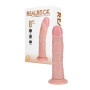 Dildo realistico vibrante ricaricabile con ventosa fallo stimolatore vaginale anale