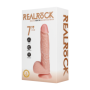 Dildo realistico fallo con testicoli vibrante ricaricabile con ventosa stimolatore vaginale sextoys per lei