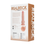 Dildo realistico fallo con testicoli vibrante ricaricabile con ventosa stimolatore vaginale sextoys per lei