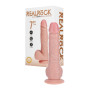Dildo realistico fallo con testicoli vibrante ricaricabile con ventosa stimolatore vaginale sextoys per lei