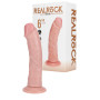 Vibratore vaginale realistico Curved stimolatore vaginale dildo ricaricabile con ventosa
