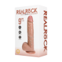 Vibratore realistico dildo vibrante con testicoli ricaricabile stimolatore vaginale