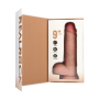 Dildo vibrante realistico con ventosa fallo con testicoli stimolatore vaginale ricaricabile