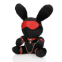 Peluche rabbit bondage Velvet Black peluche bdsm regalo erotico divertente