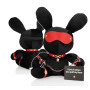 Peluche rabbit bondage Velvet Black peluche bdsm regalo erotico divertente