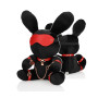 Peluche rabbit bondage Velvet Black peluche bdsm regalo erotico divertente