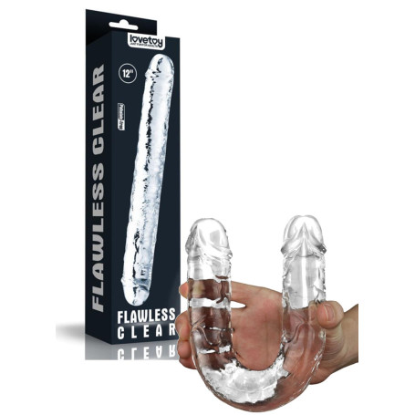 Dildo doppio stimolatore anale vaginale fallo morbido realistico doppia penetrazione