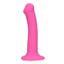Vibratore vaginale in silicone con ventosa fallo vibrante ricaricabile