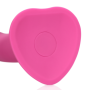 Vibratore vaginale in silicone con ventosa fallo vibrante ricaricabile