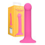 Vibratore vaginale in silicone con ventosa fallo vibrante ricaricabile
