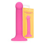 Vibratore vaginale in silicone con ventosa fallo vibrante ricaricabile
