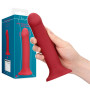 Vibratore in silicone fallo vibrante Large in silicone ricaricabile stimolatore vaginale