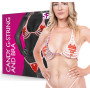 Intimo commestibile Candy g-string and bra intimo commestibile scherzo divertente sexy