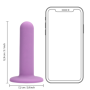 Set falli stimolatori vaginali in silicone con ventosa sextoys per lei