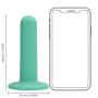 Set falli stimolatori vaginali in silicone con ventosa sextoys per lei