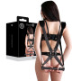 Imbracatura bdsm regolabile costrittivo fetish giochi sadomaso