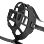 Costrittivo bondage museruola con morso gag ball rimovibile fetish regolabile giochi di ruolo