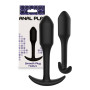 Plug anale liscio in silicone size Medium dilatatore anale butt plug