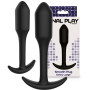 Anal plug liscio size Extra Large butt plug in silicone massaggiatore anale