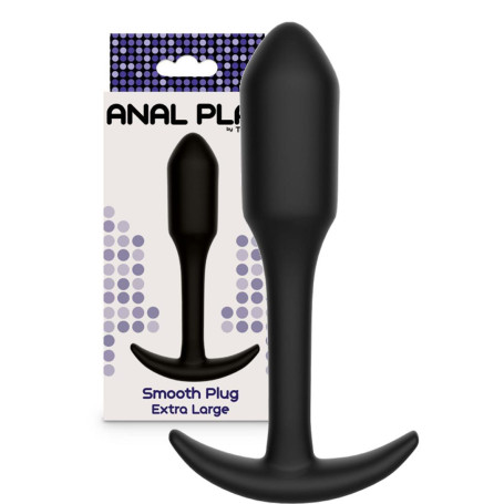 Anal plug liscio size Extra Large butt plug in silicone massaggiatore anale