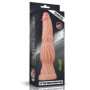 Dildo Monster Nature in silicone morbido con ventosa stimolatore vaginale