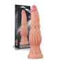 Dildo Monster Nature in silicone morbido con ventosa stimolatore vaginale