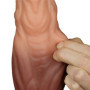 Dildo creature Nature doppio strato in silicone stimolatore fallo morbido vaginale
