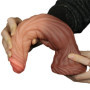 Dildo creature Nature doppio strato in silicone stimolatore fallo morbido vaginale