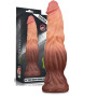 Dildo creature Nature doppio strato in silicone stimolatore fallo morbido vaginale