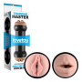 Masturbatore per pene realistico vagina e bocca finta realistica sextoys per lui