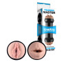 Masturbatore per pene realistico vagina e bocca finta realistica sextoys per lui