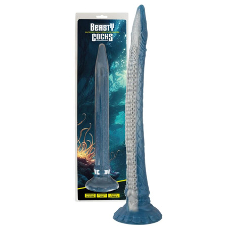 Fallo monster xxl anguilla realistica in silicone dildo extra lungo con ventosa