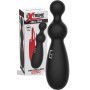 Vibratore anale in silicone ricaricabile plug vibrante liscio e morbido
