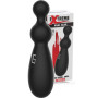 Vibratore anale in silicone ricaricabile plug vibrante liscio e morbido