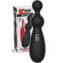 Vibratore anale in silicone ricaricabile plug vibrante liscio e morbido